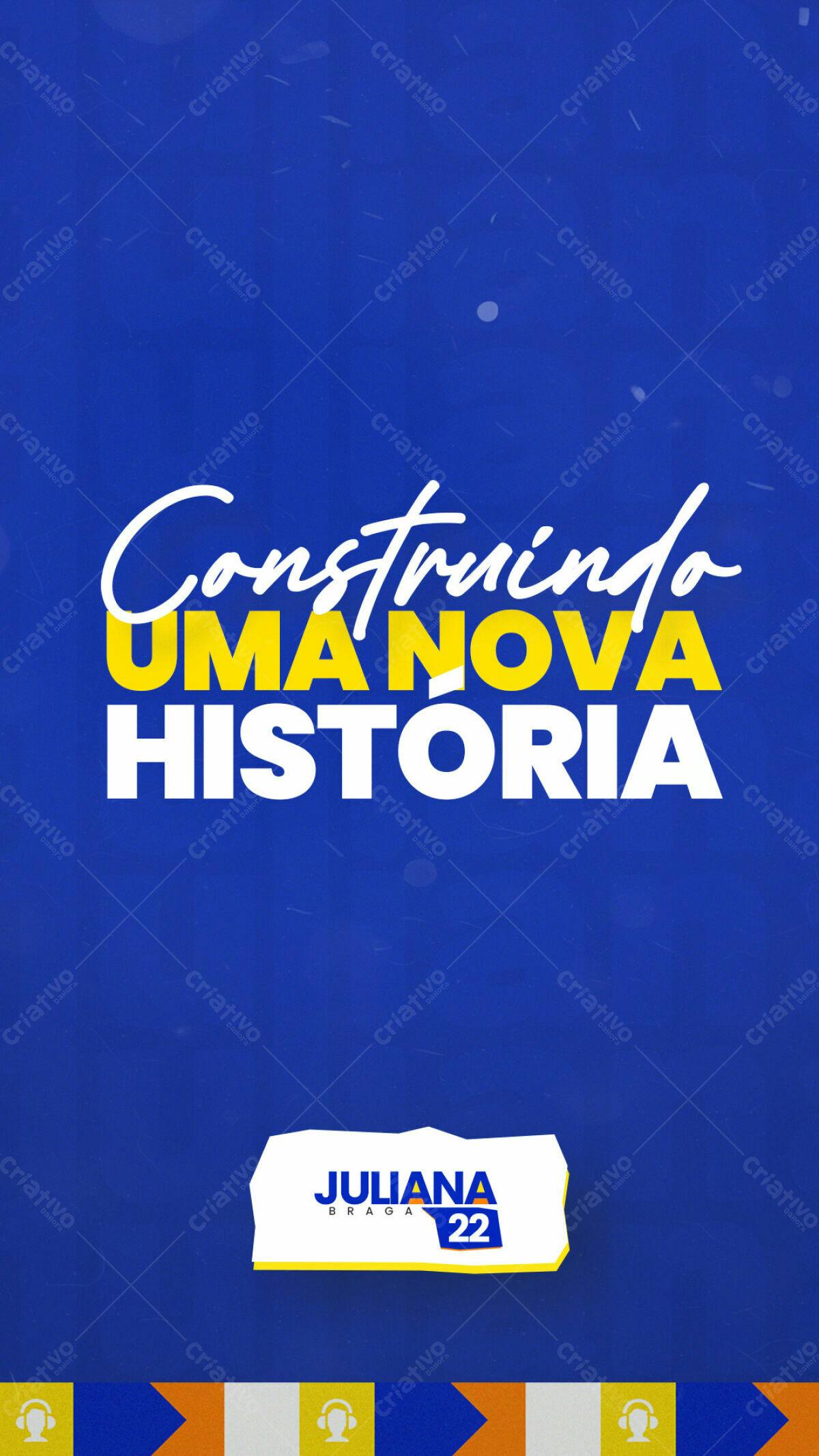 Flyer Campanha Política PSD Editável