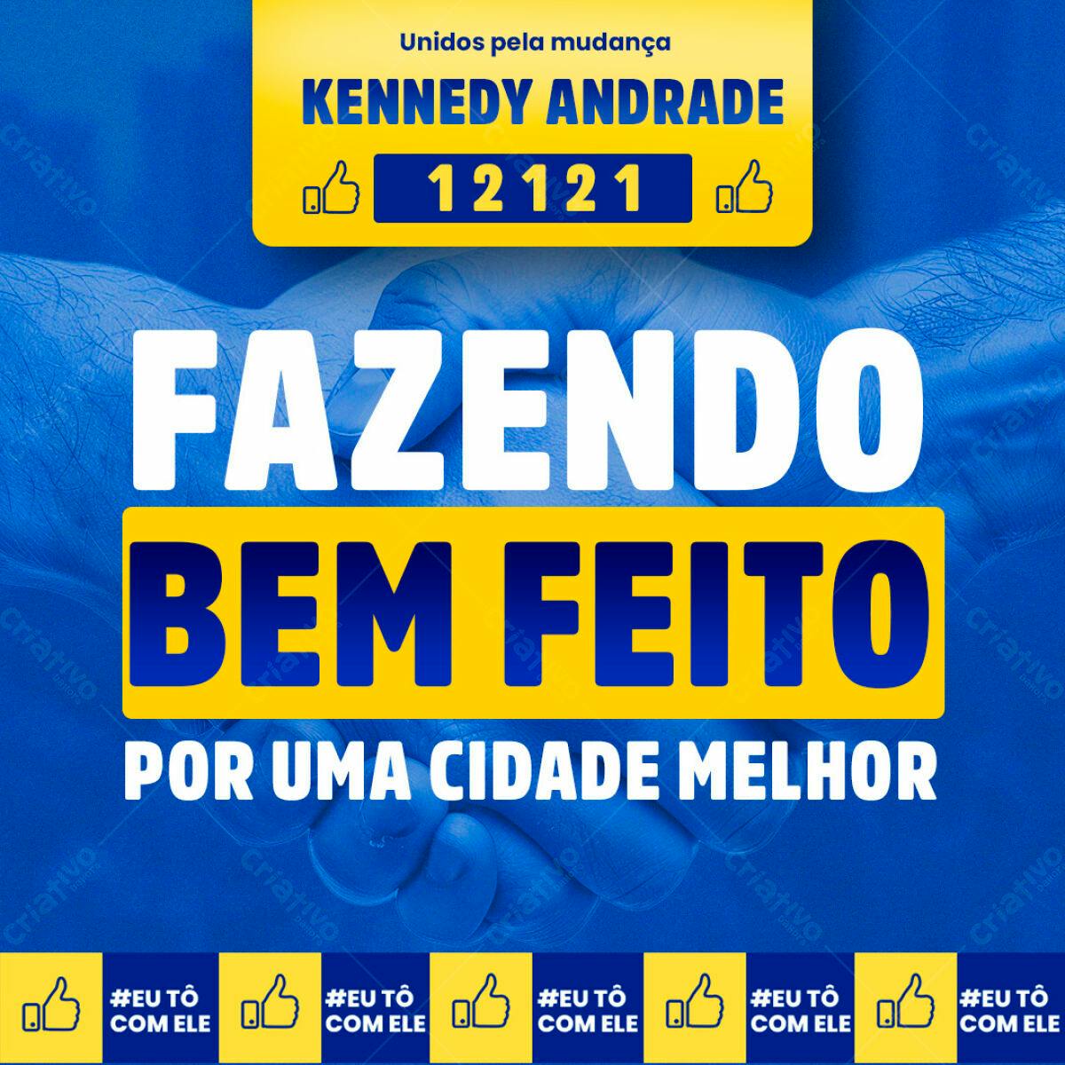 Flyer Campanha Política PSD Editável