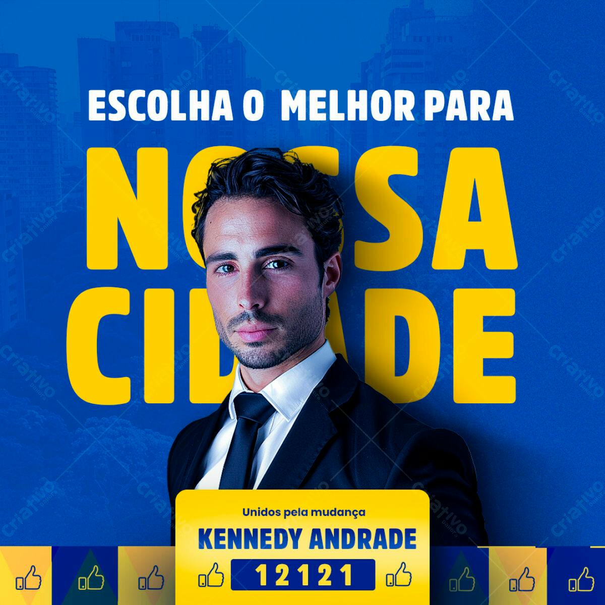 Flyer Eleições PSD Editável