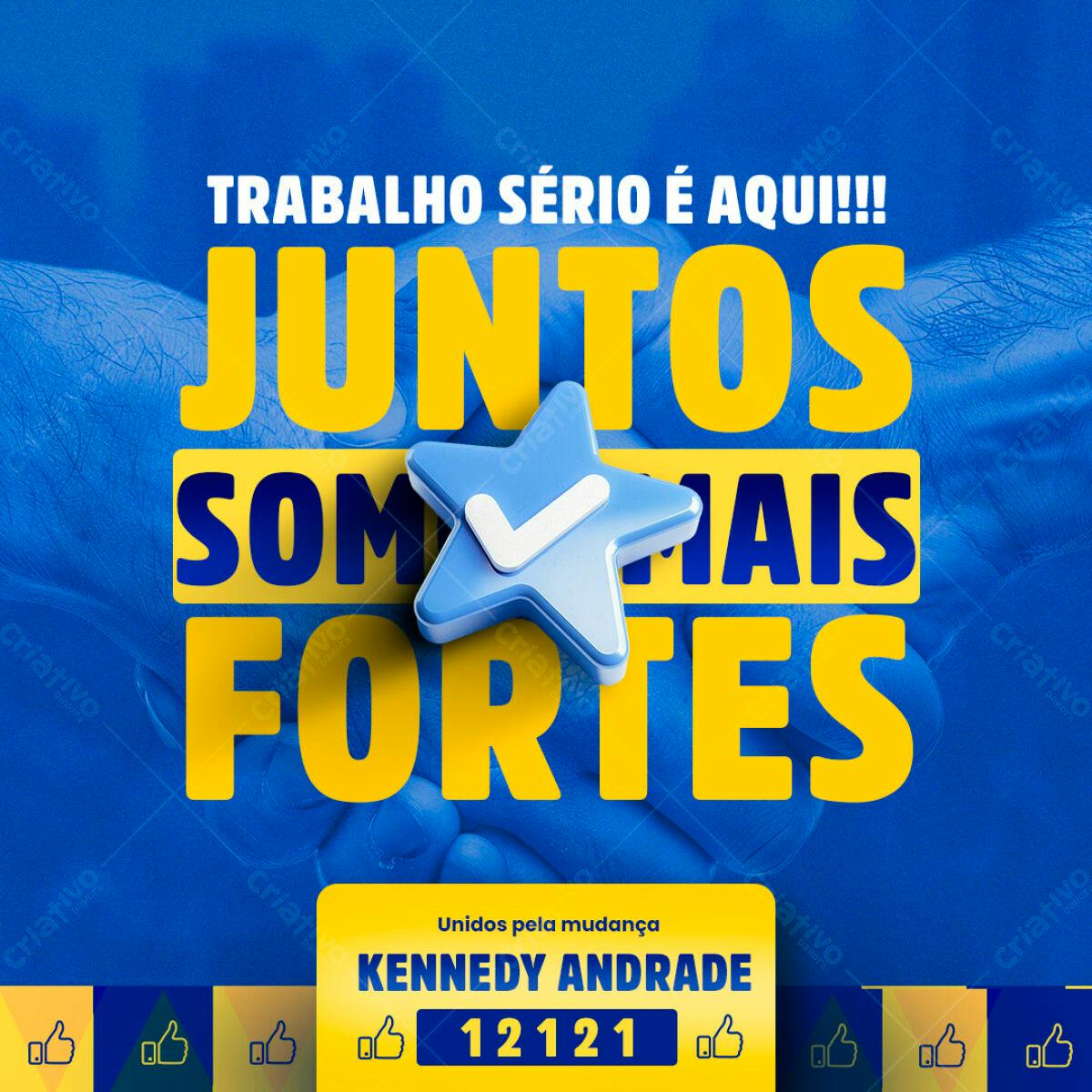 Postagem Unidade PSD Editável