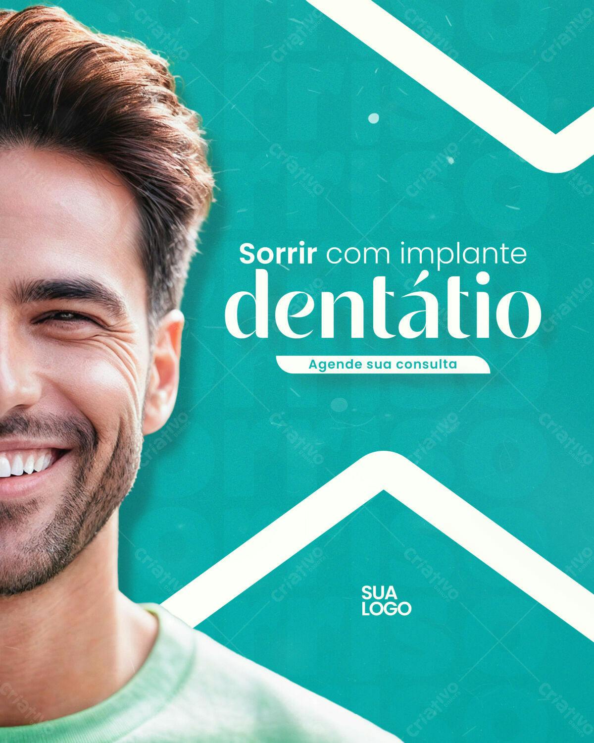 Post para Clínica Dentária PSD Editável