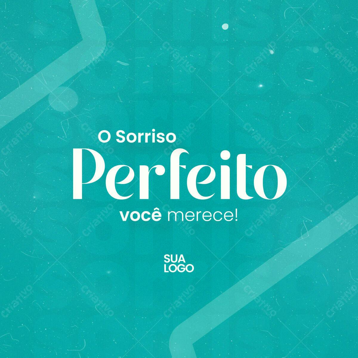 Post para Redes Sociais Dia do Sorriso PSD Editável