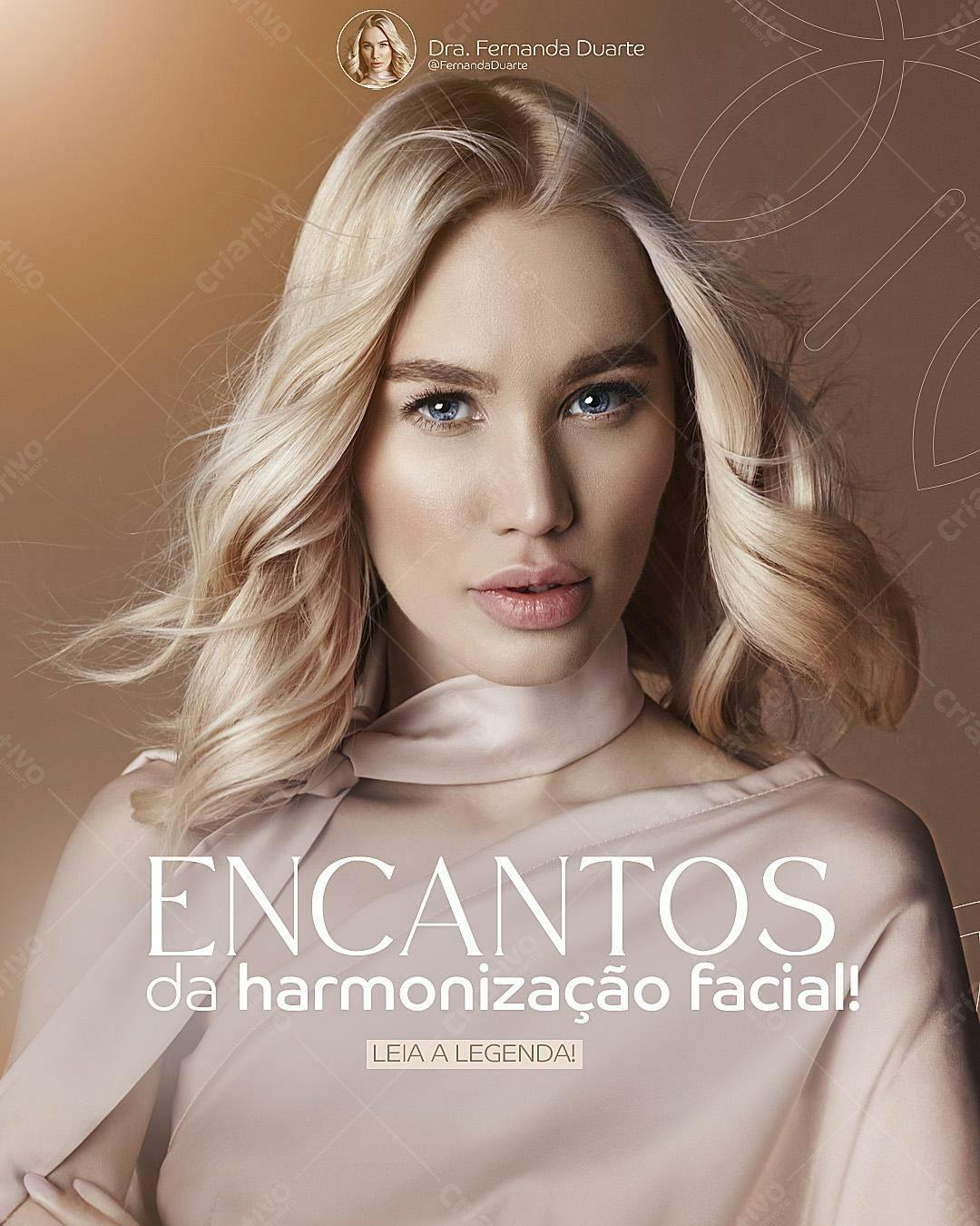 PSD para Harmonização Facial PSD Editável