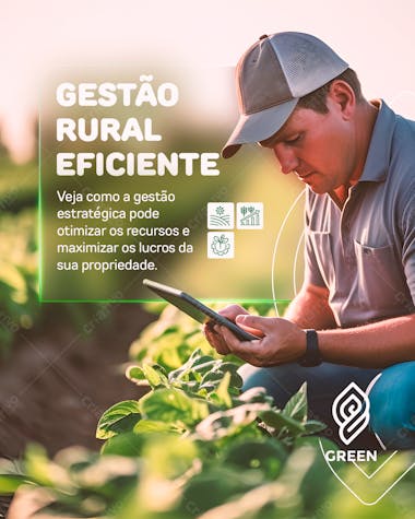 Agro social media gestão rural eficiente