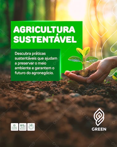 Agro social media agricultura sustentávell