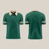 Psd mockup t shirt golf polo back