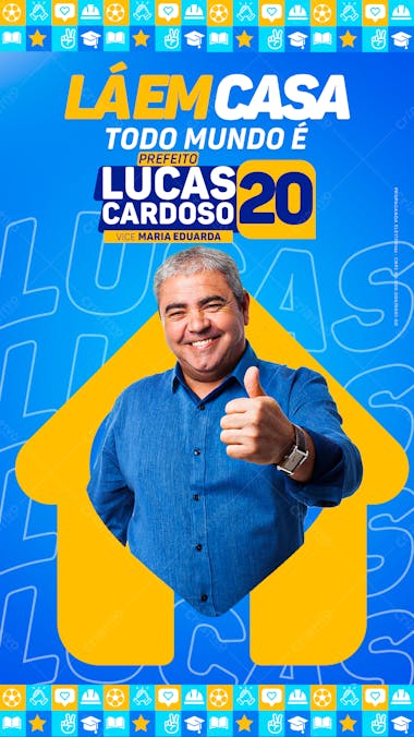 Lá em casa todo mundo é politica