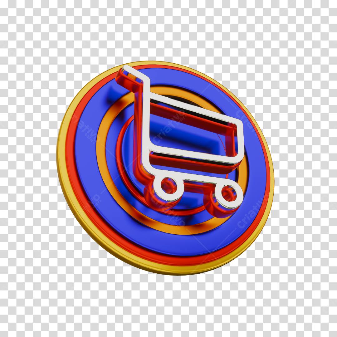 Ícone Carrinho de Compras PNG com fundo transparente