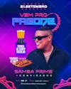 Flyer evento vem pro pagode feed psd editável