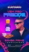 Flyer event come to pagode stories psd editable