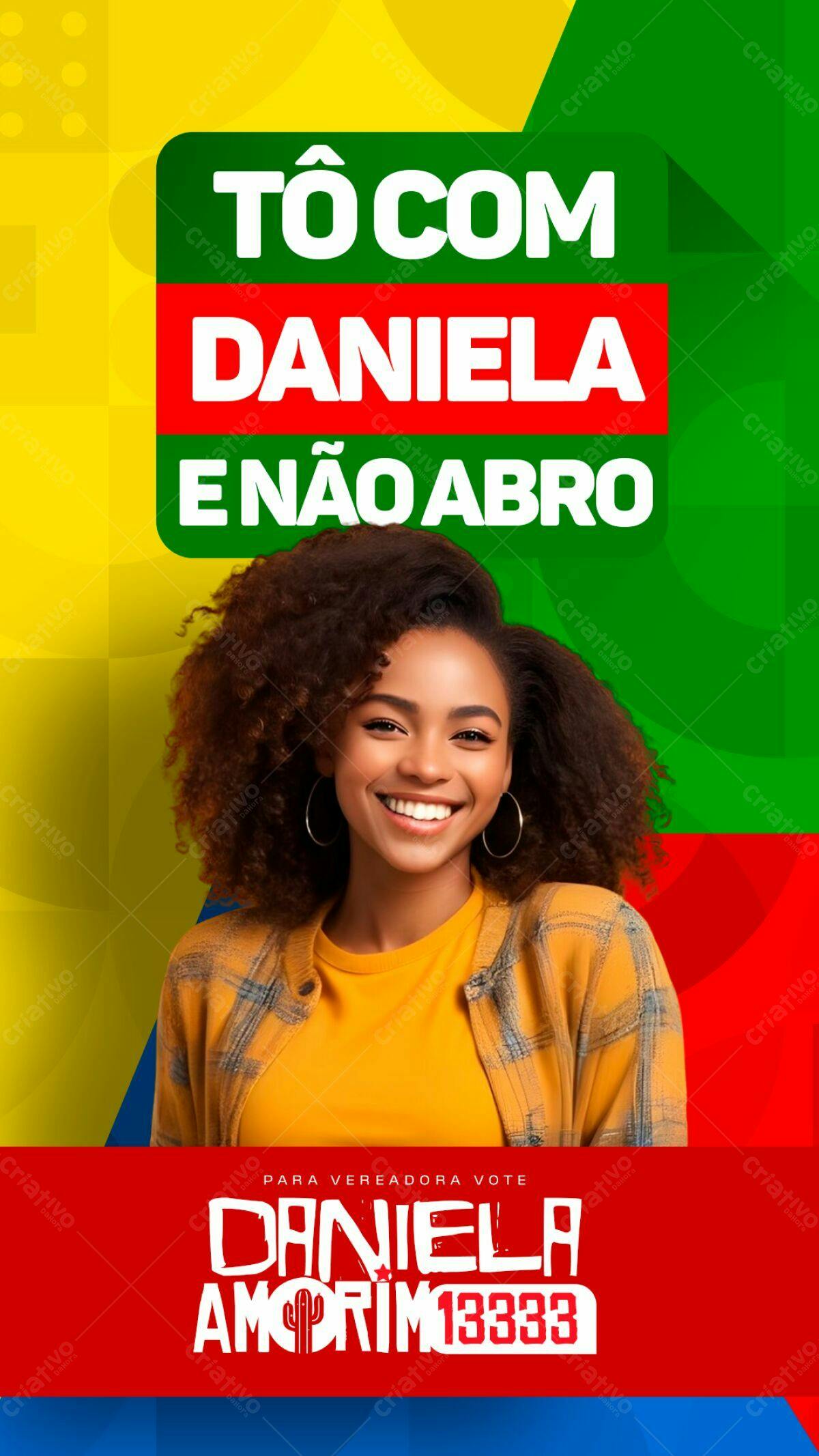 Material de Campanha Política PSD Editável