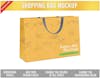 Shopping bag mockup