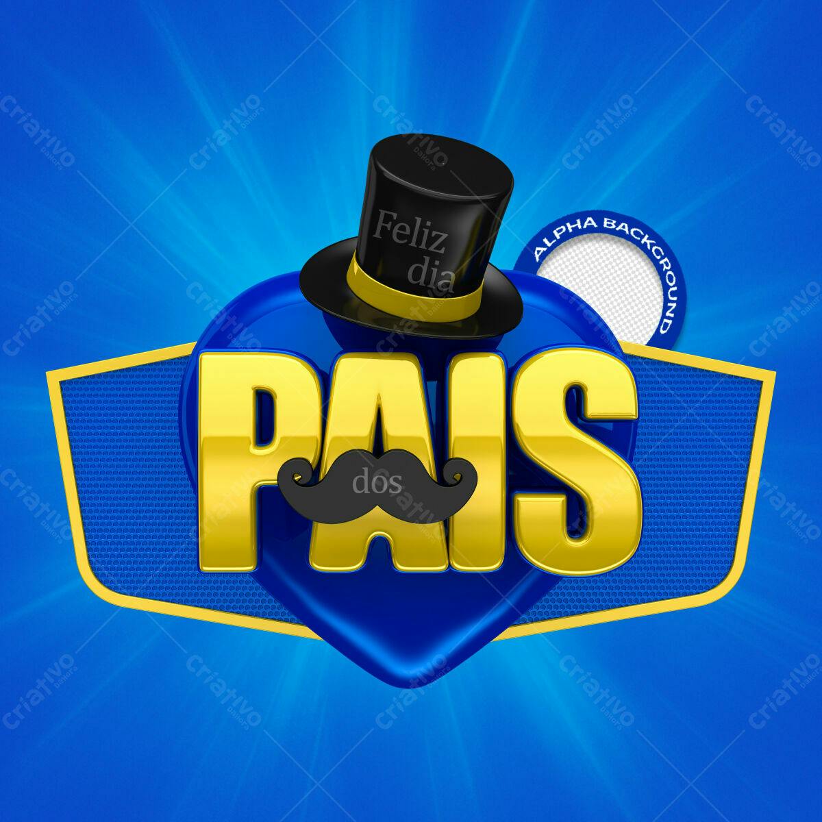Flyer Dia dos Pais PSD Editável