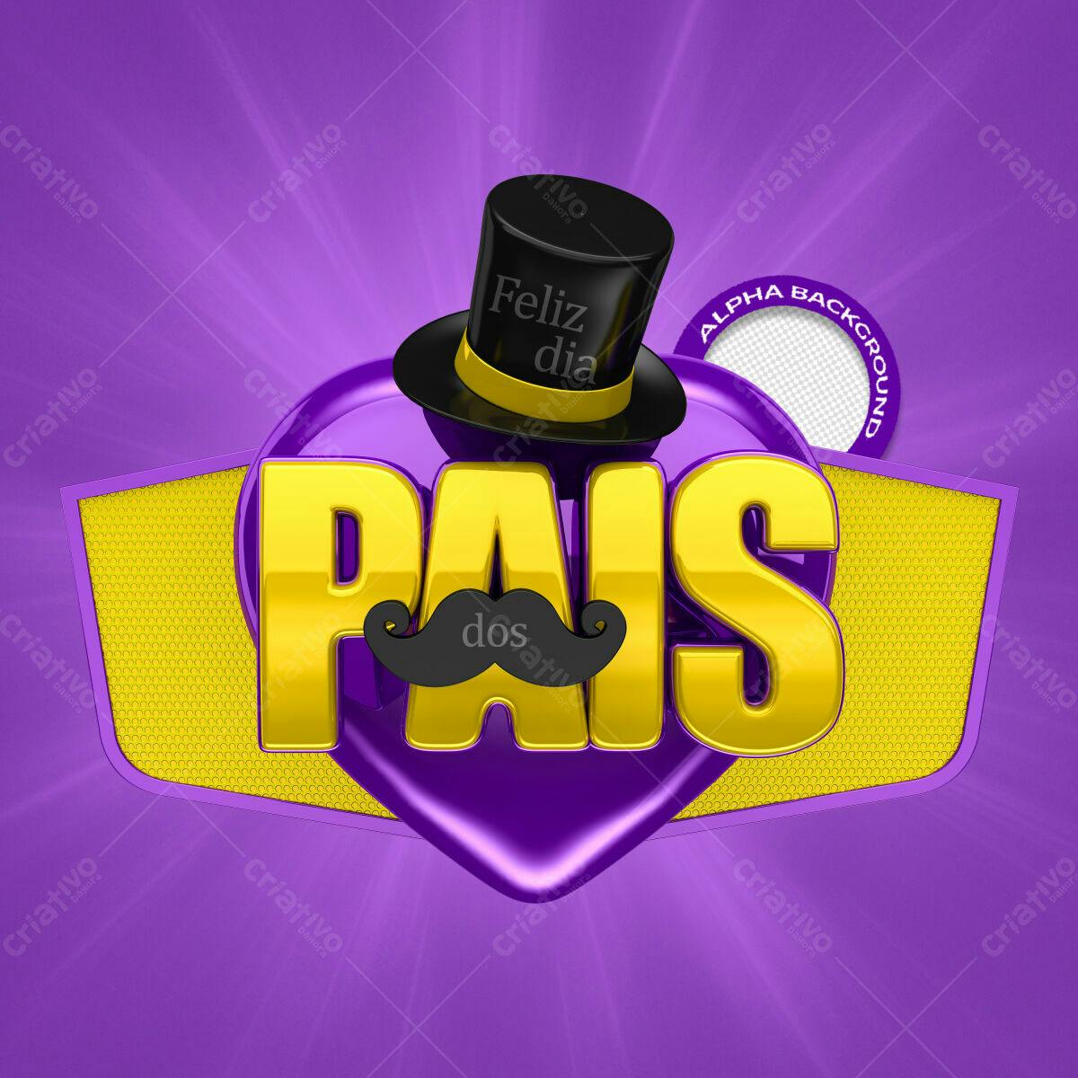 Flyer Dia dos Pais PSD Editável