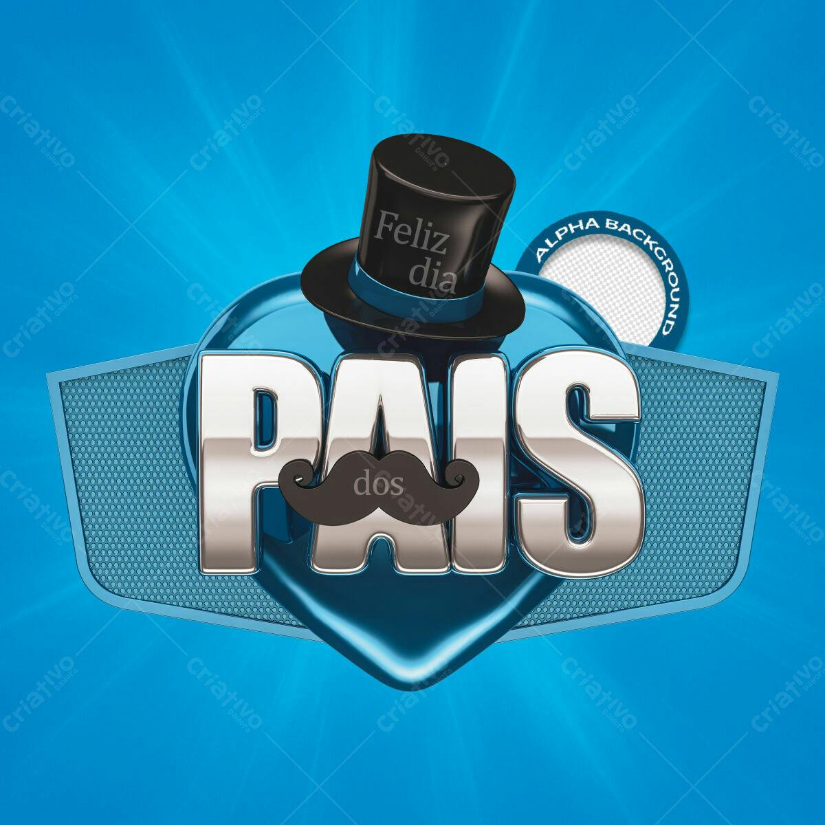 Flyer Dia dos Pais PSD Editável