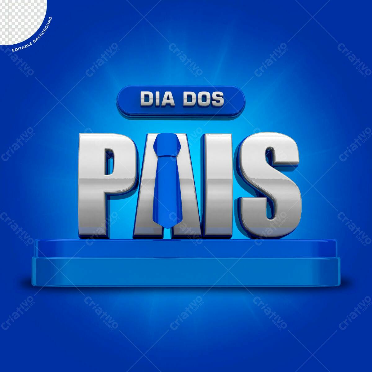 Banner Dia dos Pais PSD Editável