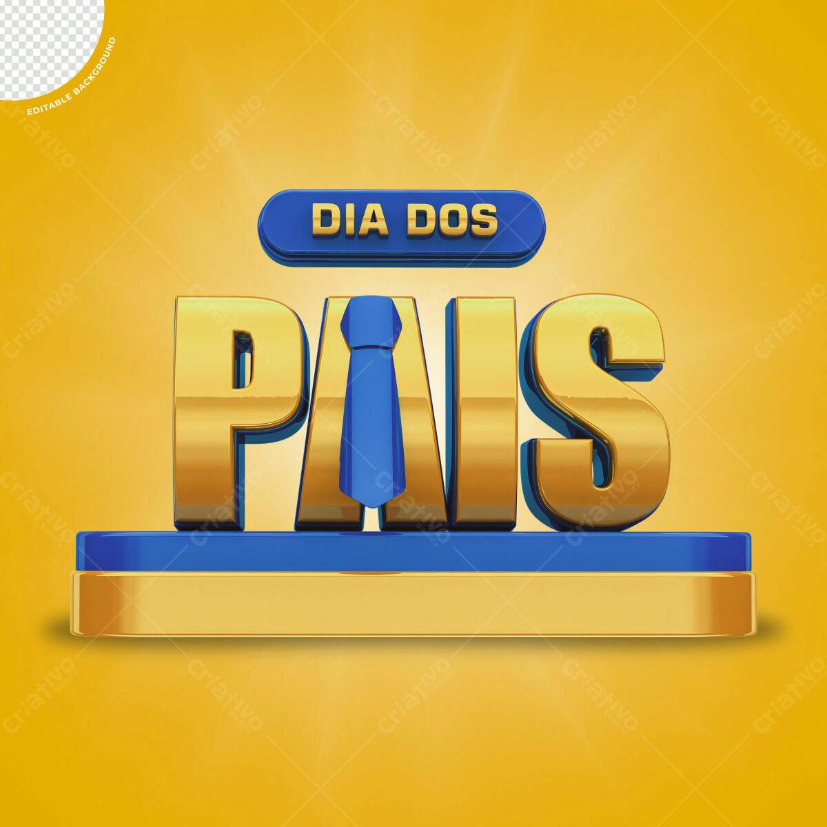 Flyer Dia dos Pais PSD Editável