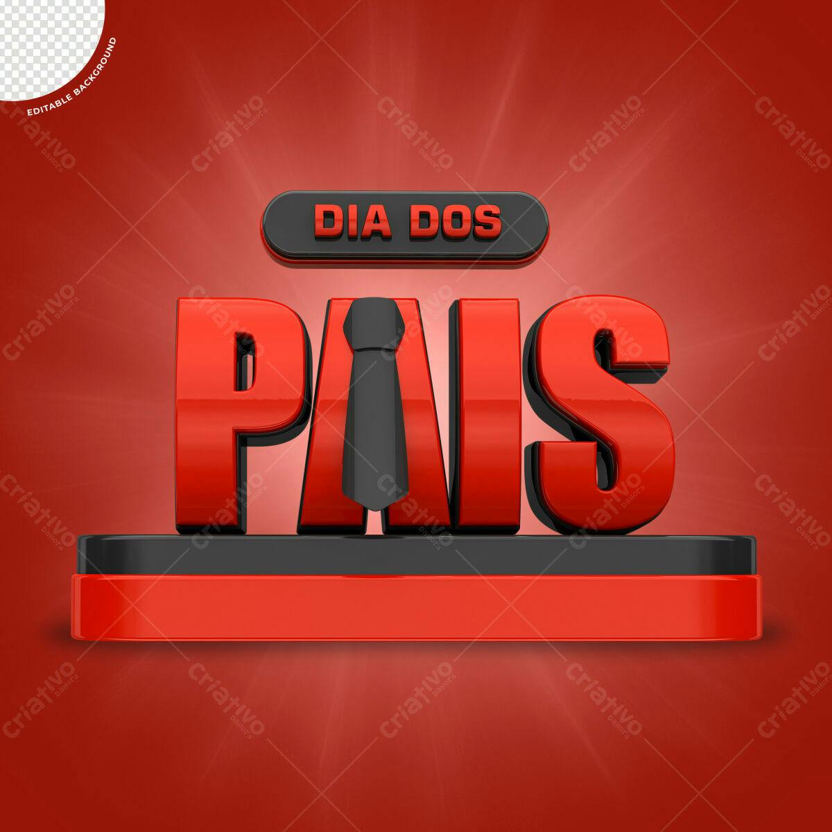 Banner Dia dos Pais PSD Editável