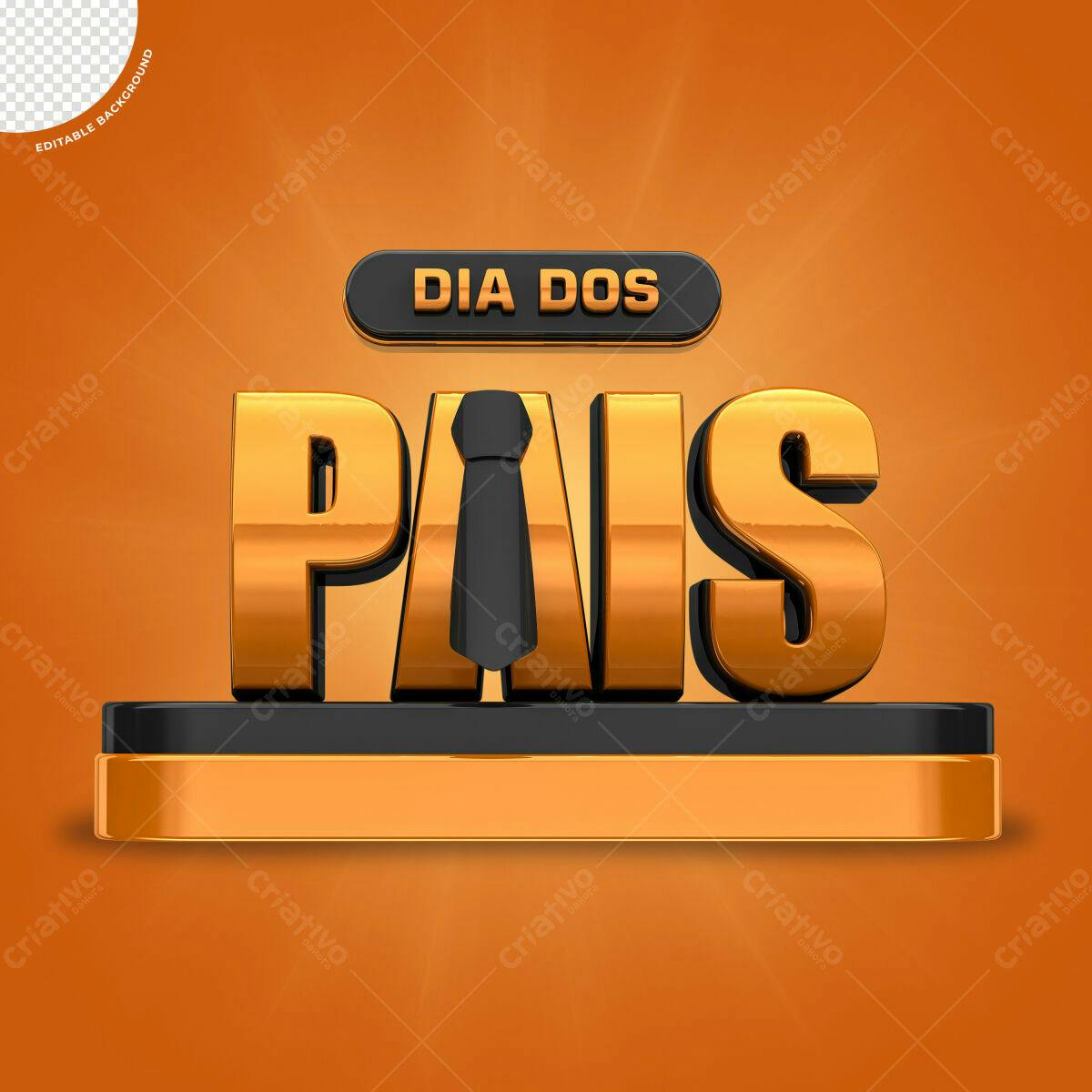 Banner Dia dos Pais PSD Editável