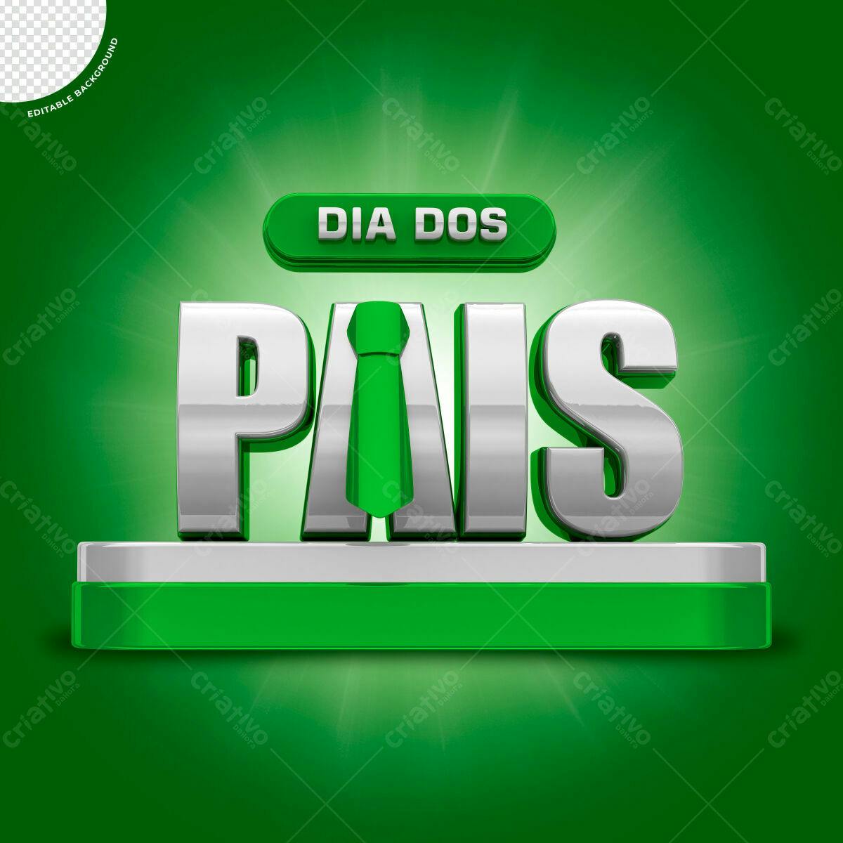 Banner Dia dos Pais PSD Editável