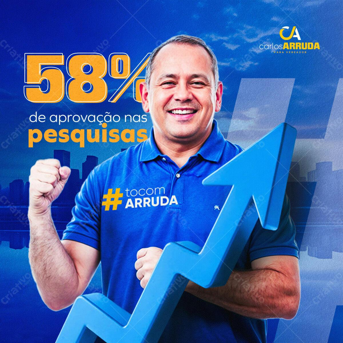 PSD para Campanha Política PSD Editável