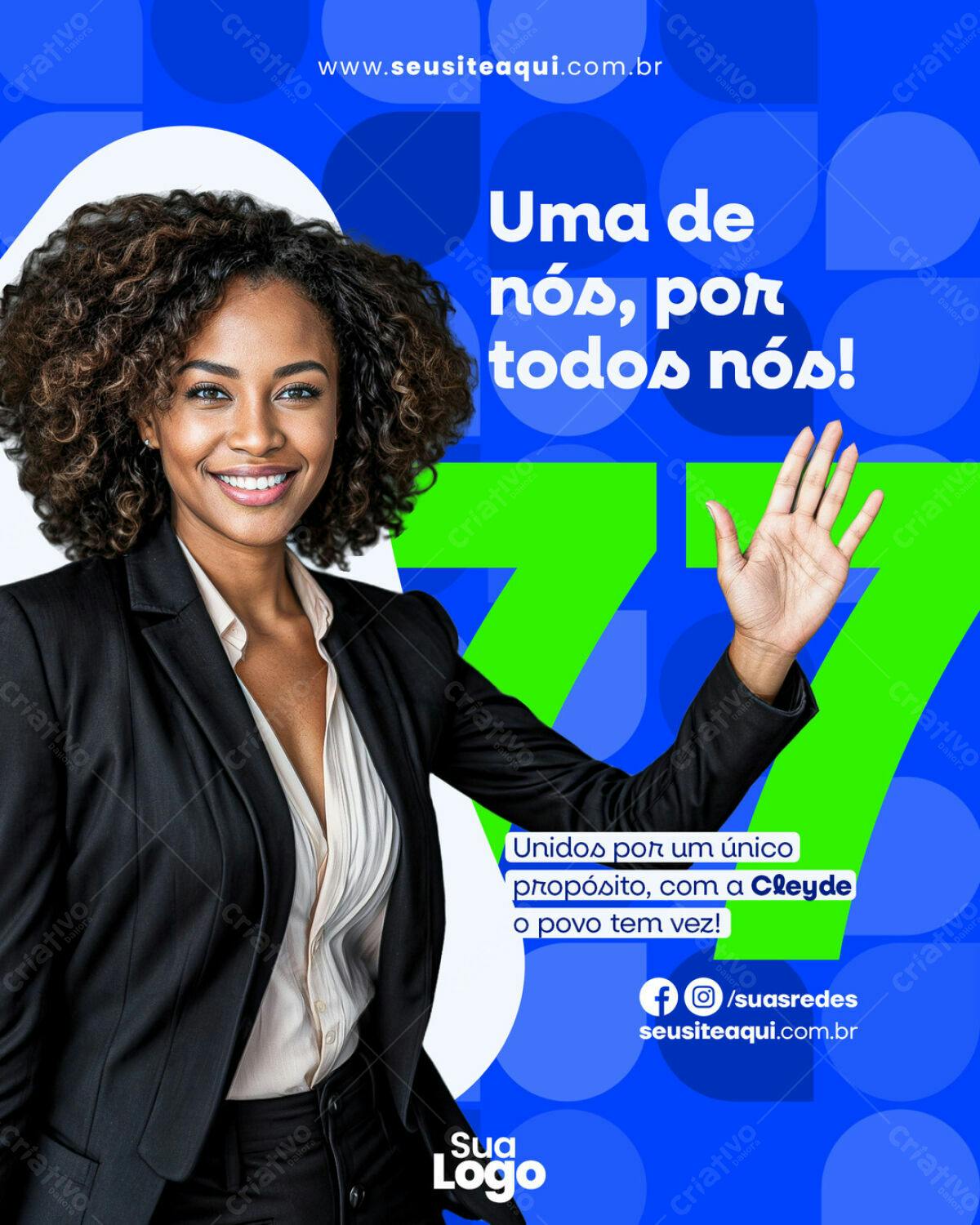 Post para Redes Sociais PSD Editável