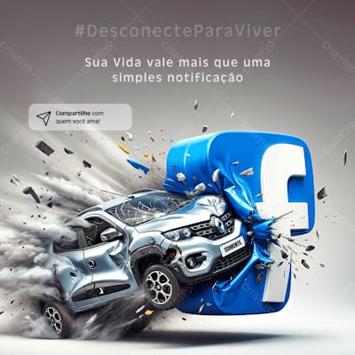 Transito Facebook Psd Editável