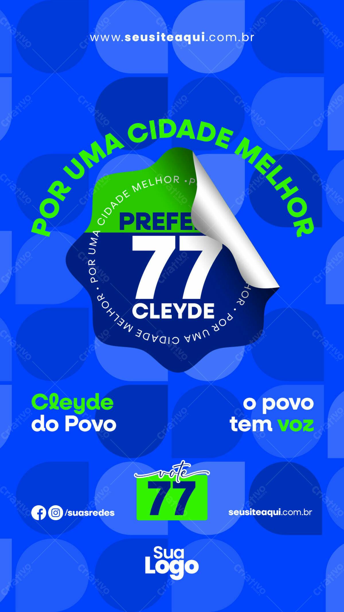 Flyer Eleições PSD Editável