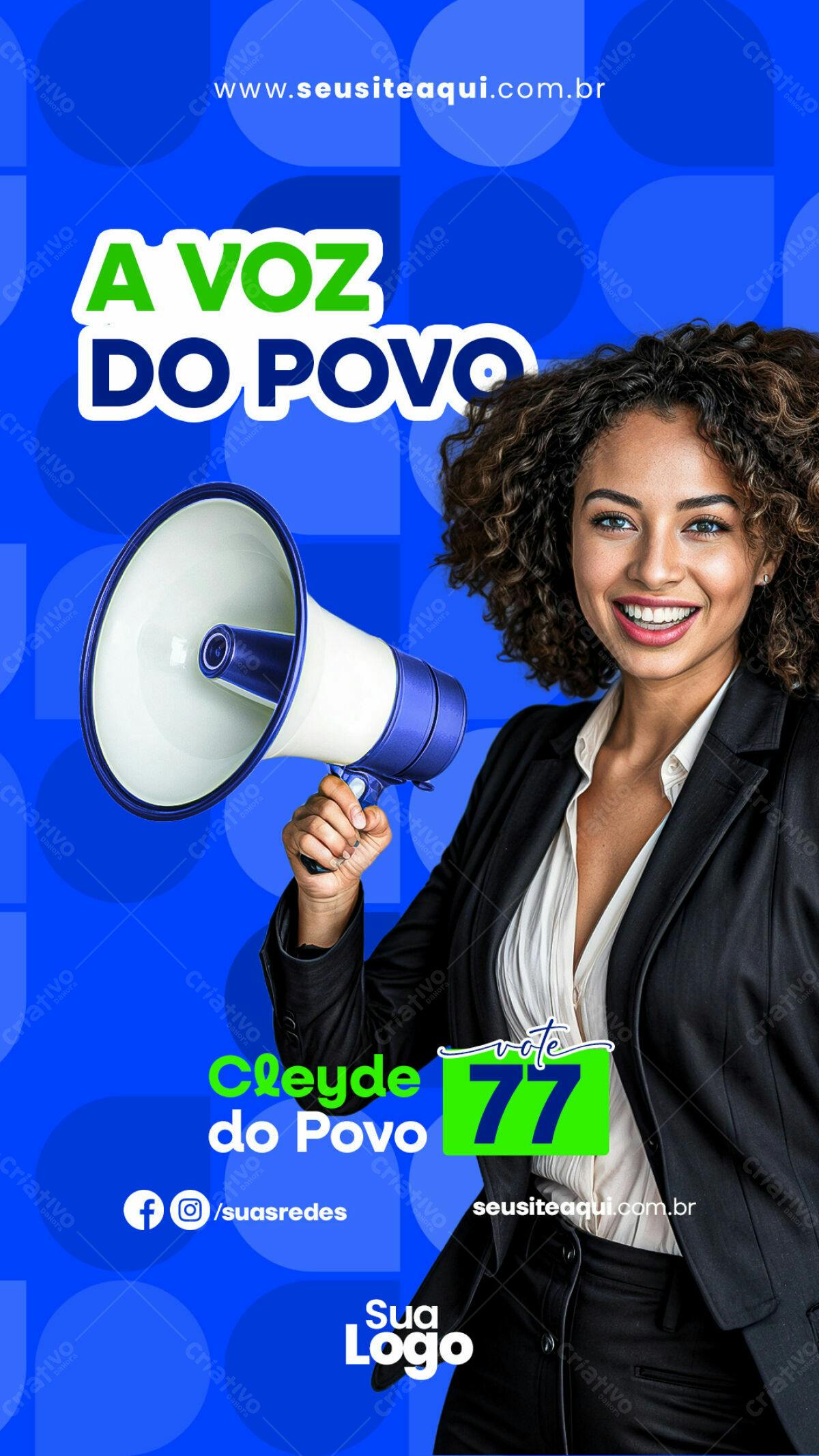 Flyer Eleições PSD Editável
