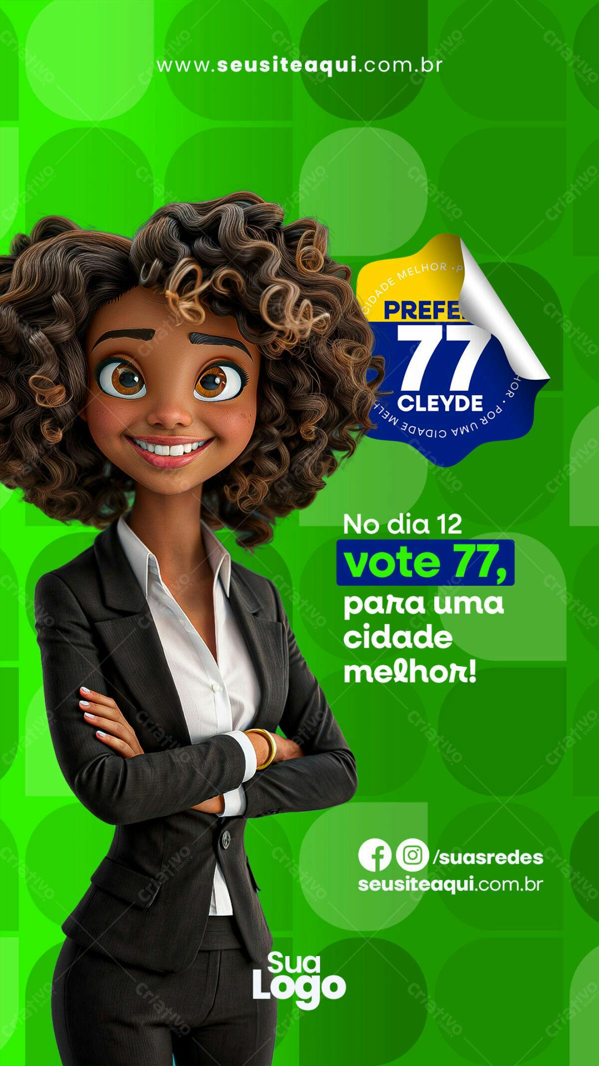 Flyer Eleições PSD Editável