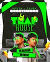 Flyer evento trap house feed psd editável