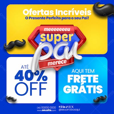 Feed Ofertas Super Pai