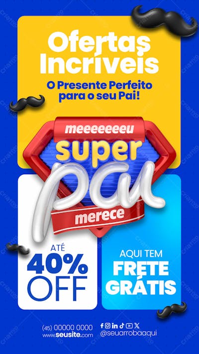 Story Ofertas Super Pai