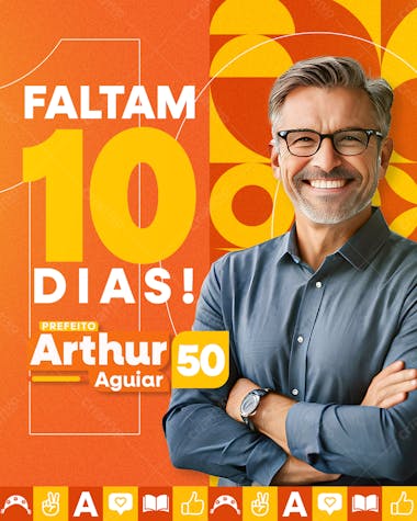 Candidatura politica faltam 10 dias