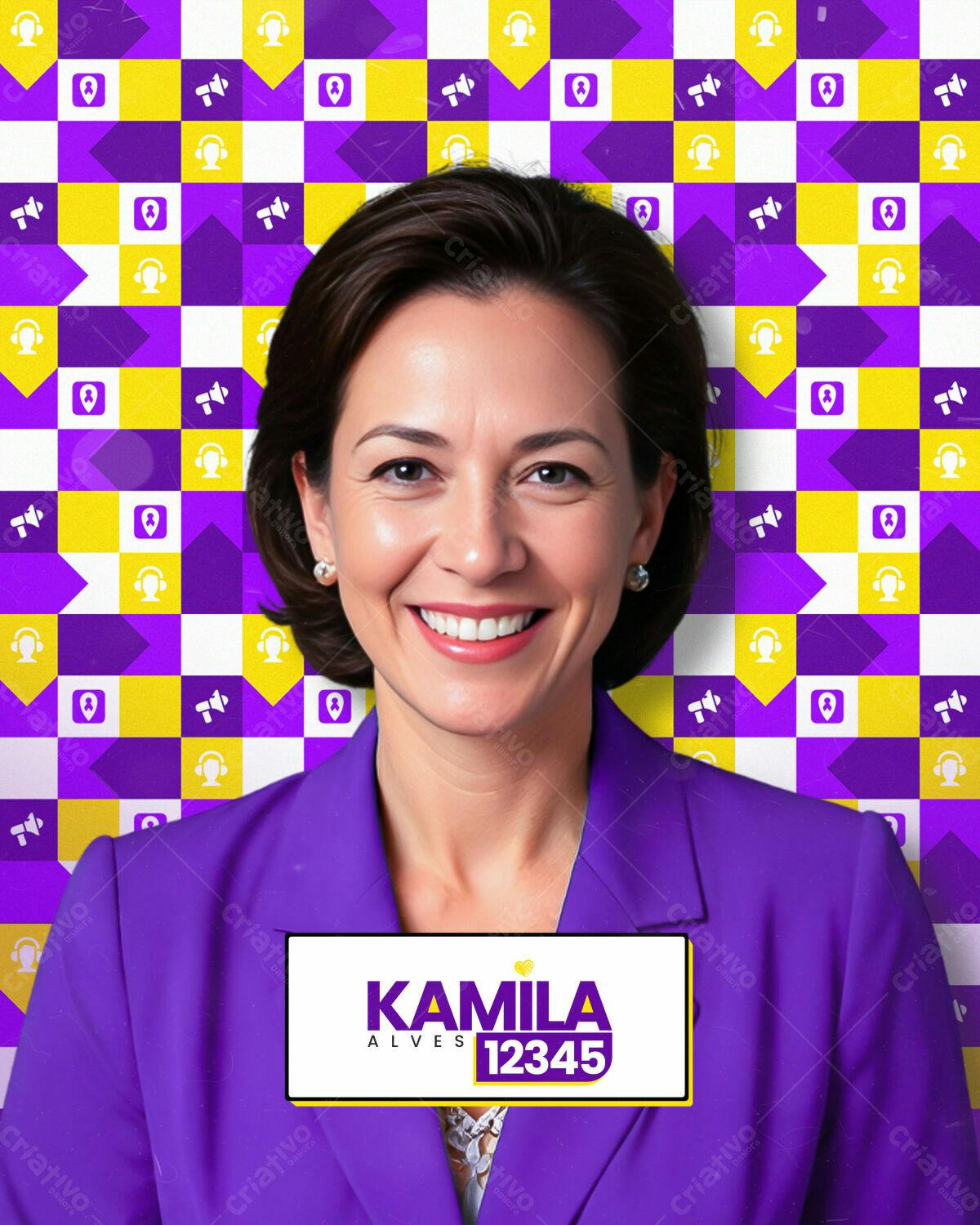 Foto para Perfil Profissional PSD Editável