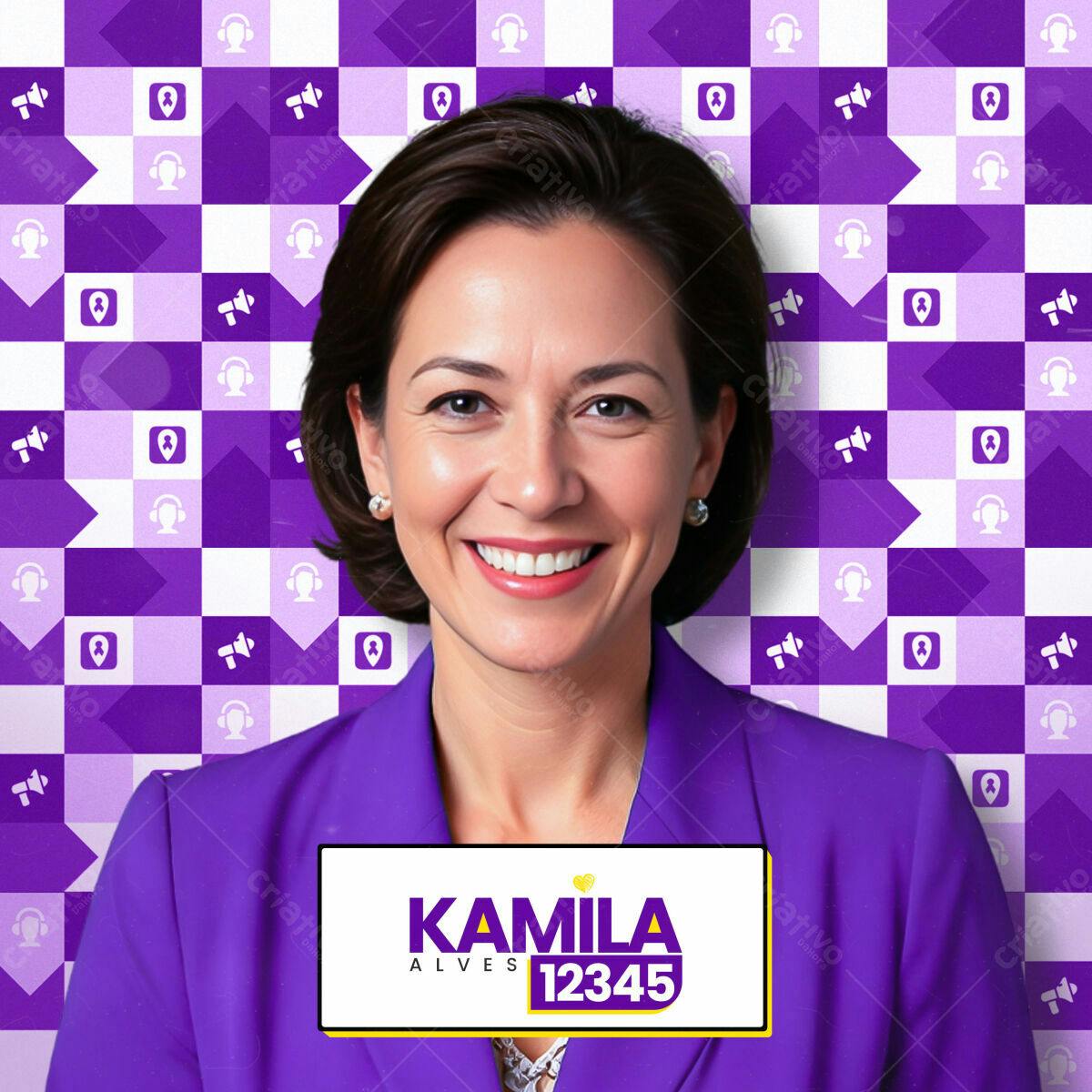 Imagem de Perfil Profissional para Redes Sociais PSD Editável