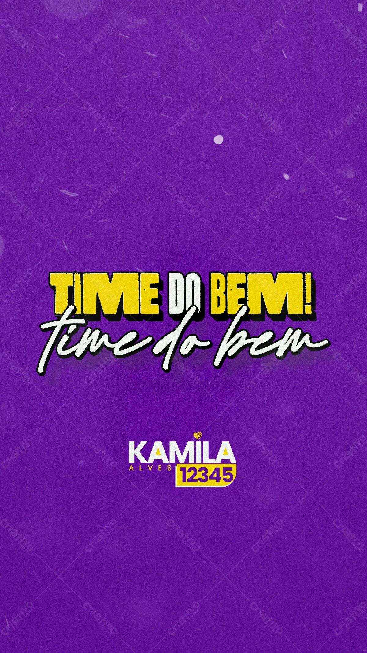 Flyer Time do Bem PSD Editável