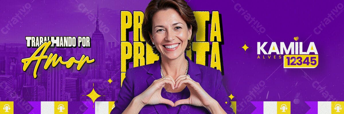 Banner para Lives Motivacionais PSD Editável