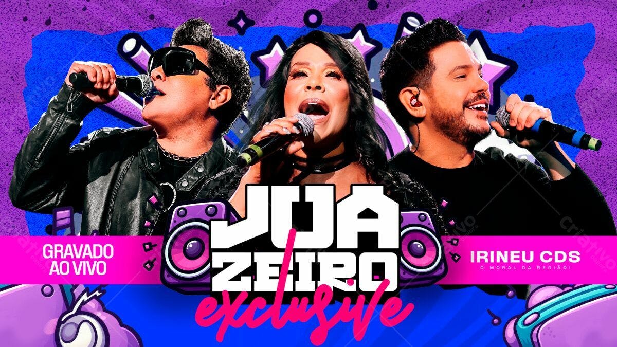 Flyer Juazeiro Live Show PSD Editável