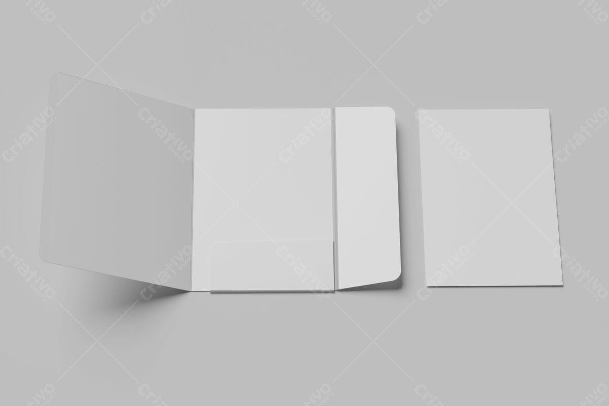 Pasta de Arquivos para Escritório PSD Editável