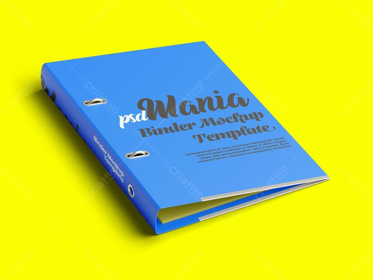 Pasta para Apresentação PSD Editável