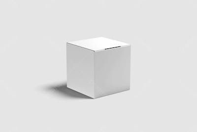 Maquete De Caixa De Embalagem De Produto