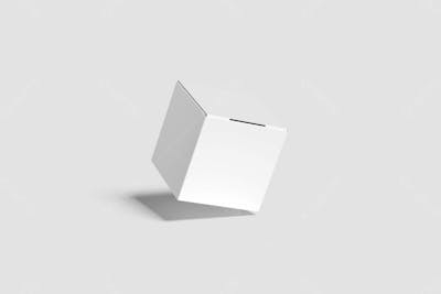 Maquete De Caixa De Embalagem De Produto