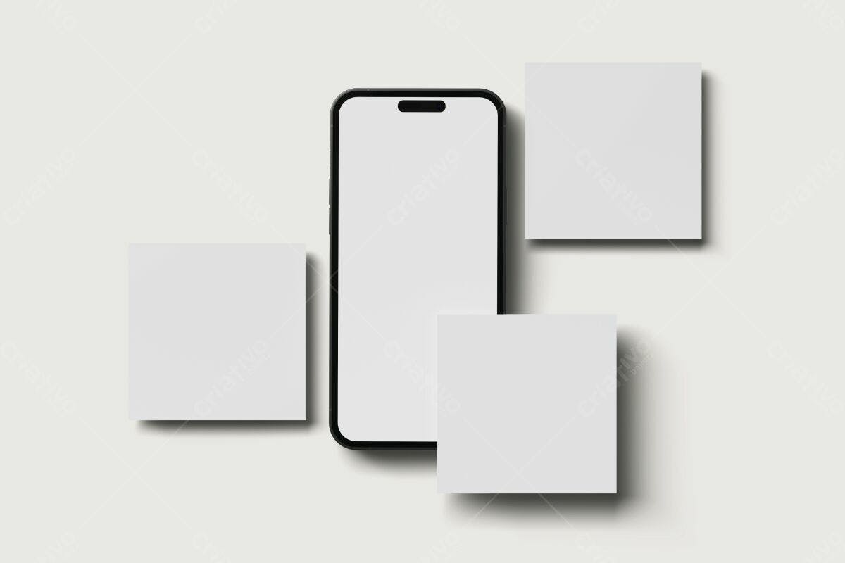 Mockup para Apresentação de App PSD Editável