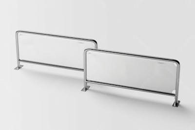 Maquete Psd Premium De Banner De Barreira