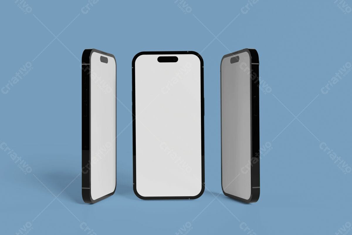 Mockup de Smartphone PSD Editável
