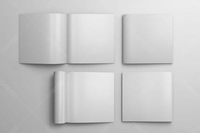 Maquete De Visualização Multiuso De Revista