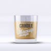 Premium candle psd mockup