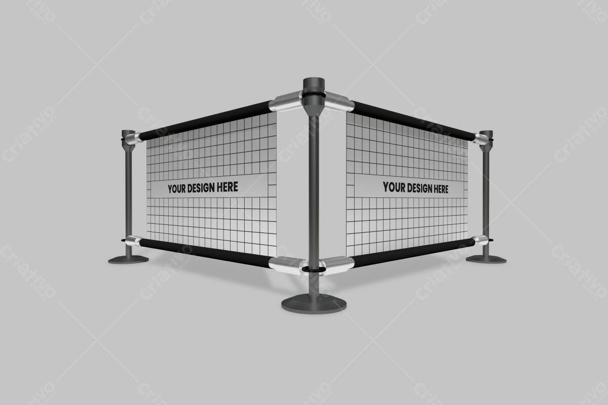Banner Retrátil para Eventos PSD Editável