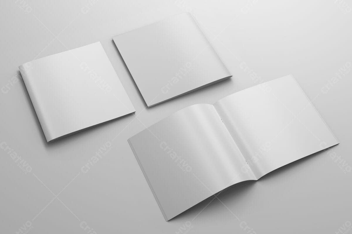 Brochura Quadrada para Eventos PSD Editável